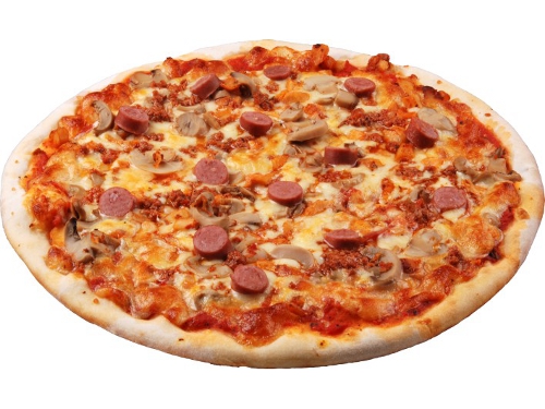 Representative photo of Non-veg Turkey Pizza